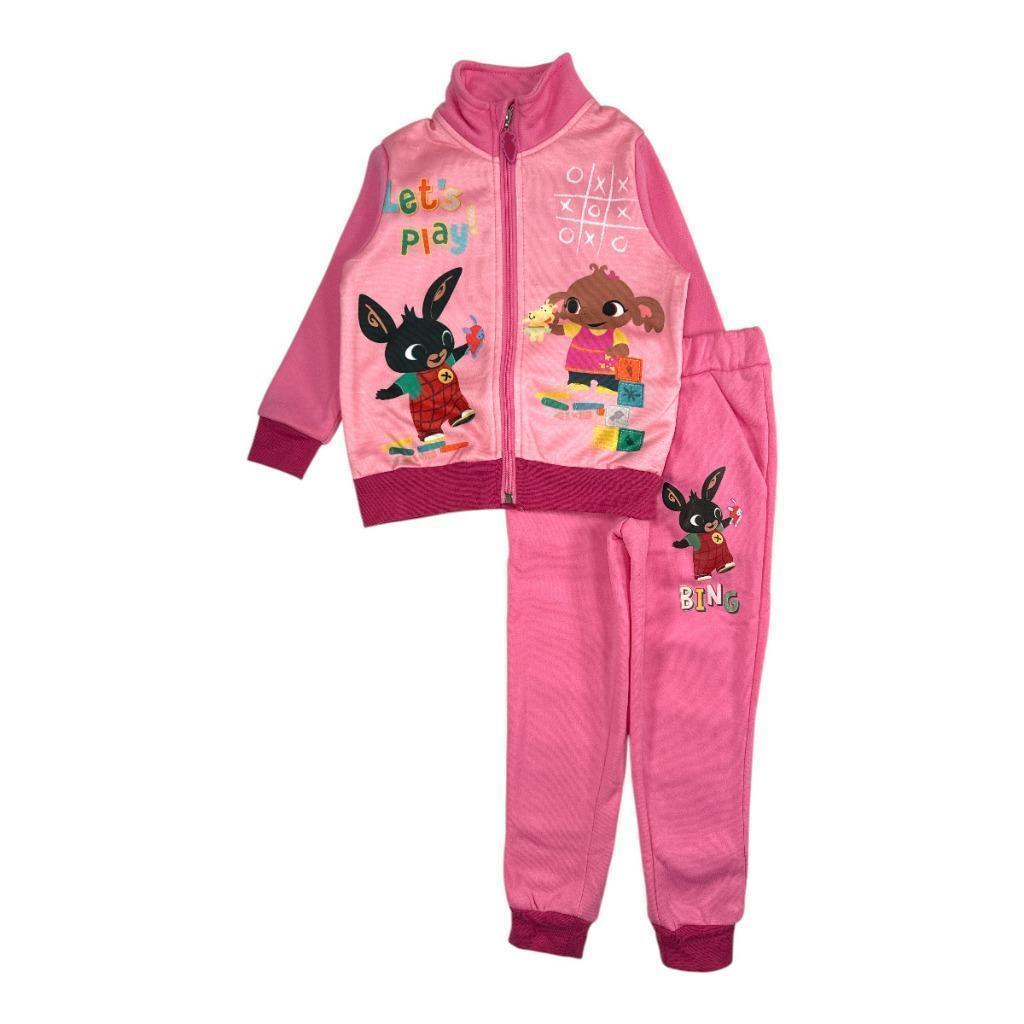 Bing Konijn Joggingpak LR - Maat 104 - 122 - 128, Kinderen en Baby's, Kinderkleding | Maat 104, Nieuw, Meisje, Sport- of Zwemkleding