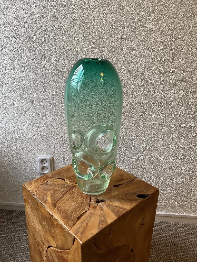 glaskunst, groen object, Ophalen