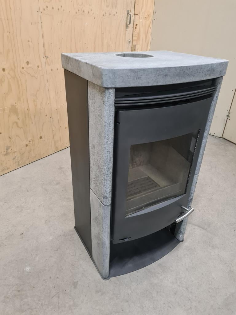 MOOIE SPEKSTEEN HOUTKACHEL MERK GKT, Huis en Inrichting, Kachels, Gebruikt, Gkt, Houtkachel, Ophalen of Verzenden