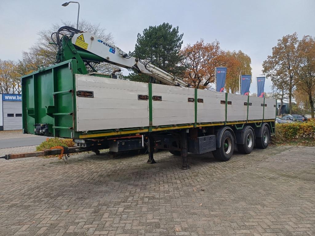pacton stenen trailer, Bedrijf, Diesel, Te koop, Groen