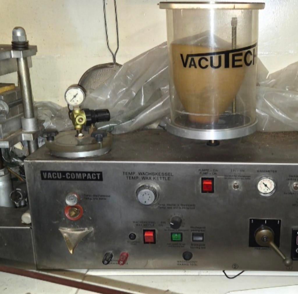 Vacu-Compact vacuum gietmachine juwelier defect, Ophalen, Gebruikt