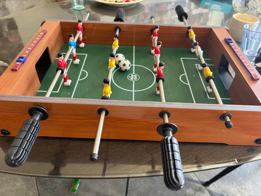Tafelvoetbal tafel tafelmodel, Ophalen, Zo goed als nieuw