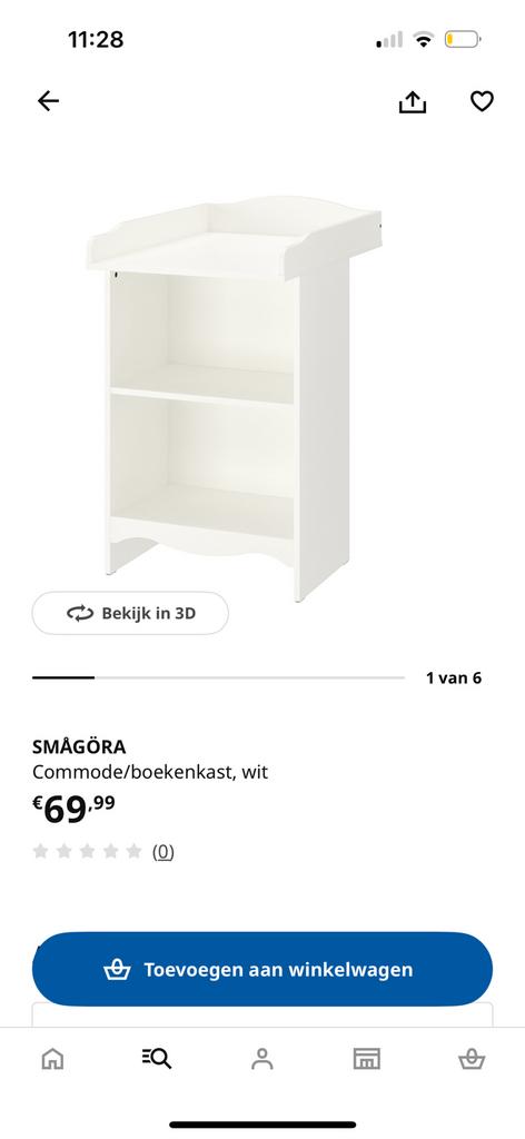 Baby commode, Ophalen, Minder dan 50 cm, Gebruikt, Minder dan 100 cm