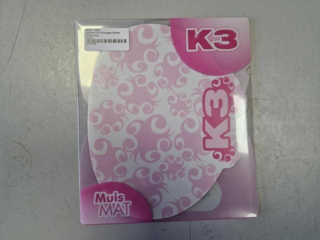 Collectors Item K3 Eerste Bezetting Muismat Roze Wit, Computers en Software, Muismatten, Ophalen of Verzenden, Nieuw, K3 Studio
