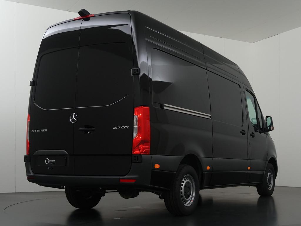 Mercedes-Benz Sprinter 317 L2H2 RWD PRO | BPM Vrij | 2x schu, Automaat, 4 cilinders, Start-stop-systeem, Zwart