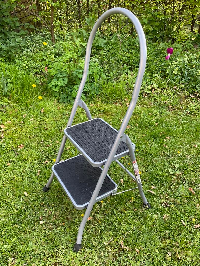 Altrex Home en Garden Cromato Silver 2+ trap, Doe-het-zelf en Verbouw, Ladders en Trappen, Ophalen, Gebruikt