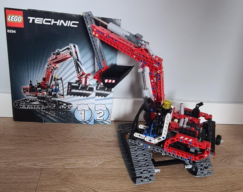 Lego Technic Graafmachine 8294, Kinderen en Baby's, Speelgoed | Duplo en Lego, Ophalen of Verzenden, Gebruikt, Complete set, Lego
