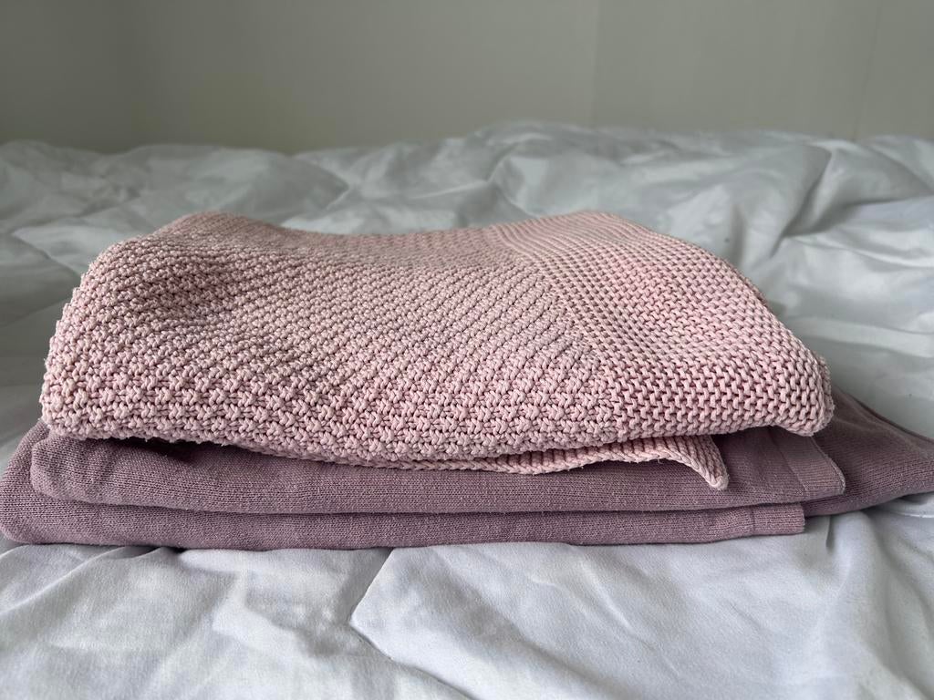 Baby Dekens, Ophalen of Verzenden, Zo goed als nieuw, 100 cm of meer, Deken