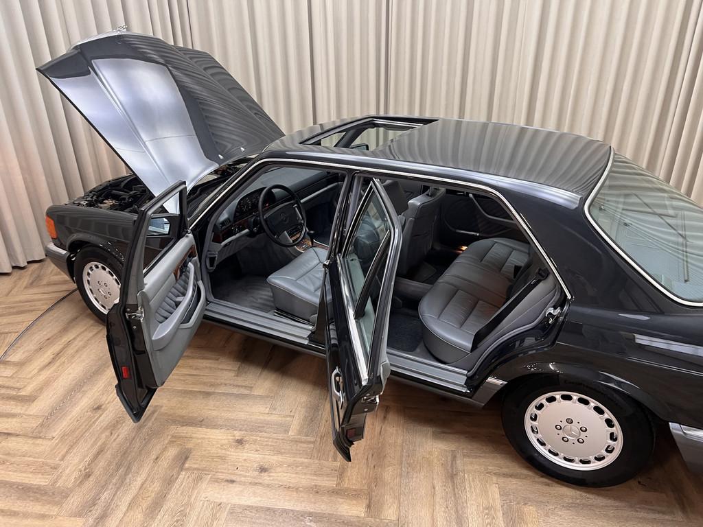 Mercedes-Benz S-Klasse 560 SEL 5.5L V8 / 279 PK / W126 / Ful, Achterwielaandrijving, Bedrijf, Grijs, Sedan