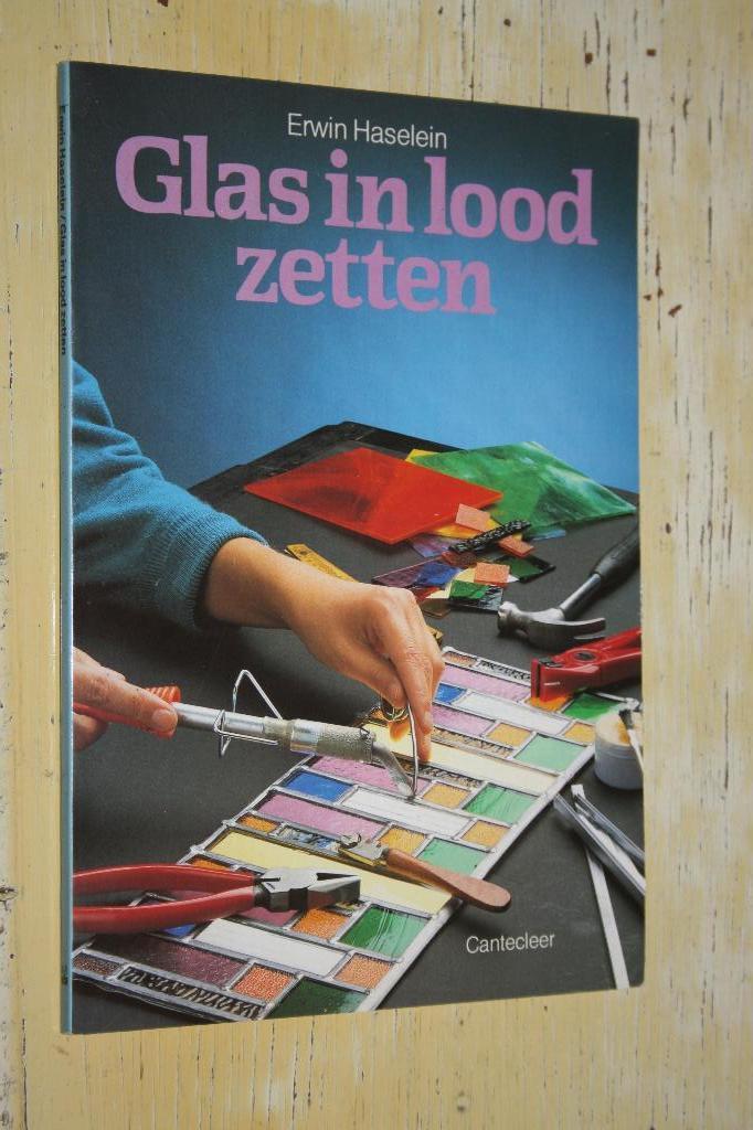 Glas in lood zetten Erwin Haselein, Ophalen of Verzenden, Gelezen, Schilder- en Tekenkunst