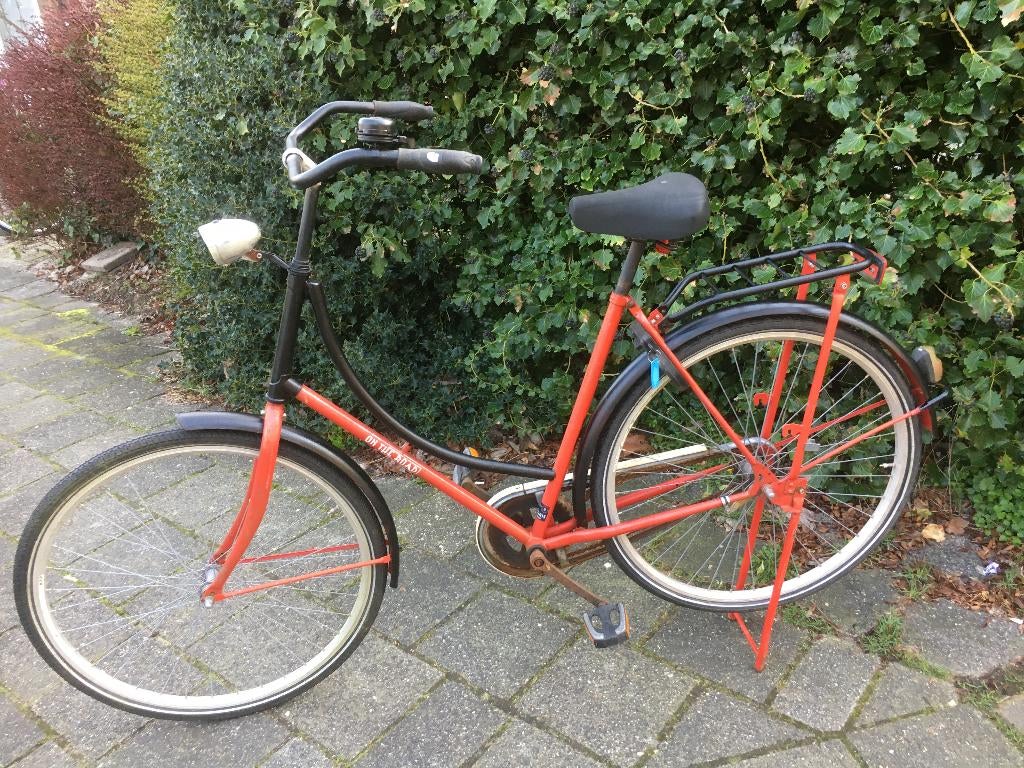 Oma fiets 28 inch met slot en verlichting, frame 53cm, Gebruikt, Versnellingen, 50 tot 53 cm, Ophalen