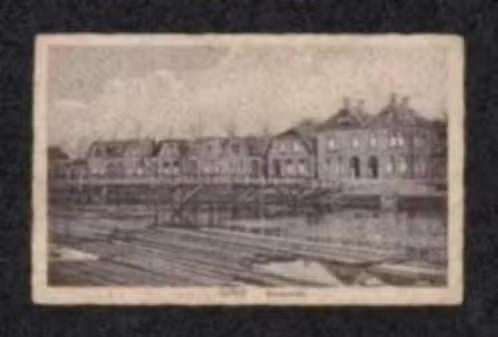 Delfzijl Binnenhaven Woningen., Verzamelen, Ophalen of Verzenden, Voor 1920, Gelopen, Groningen