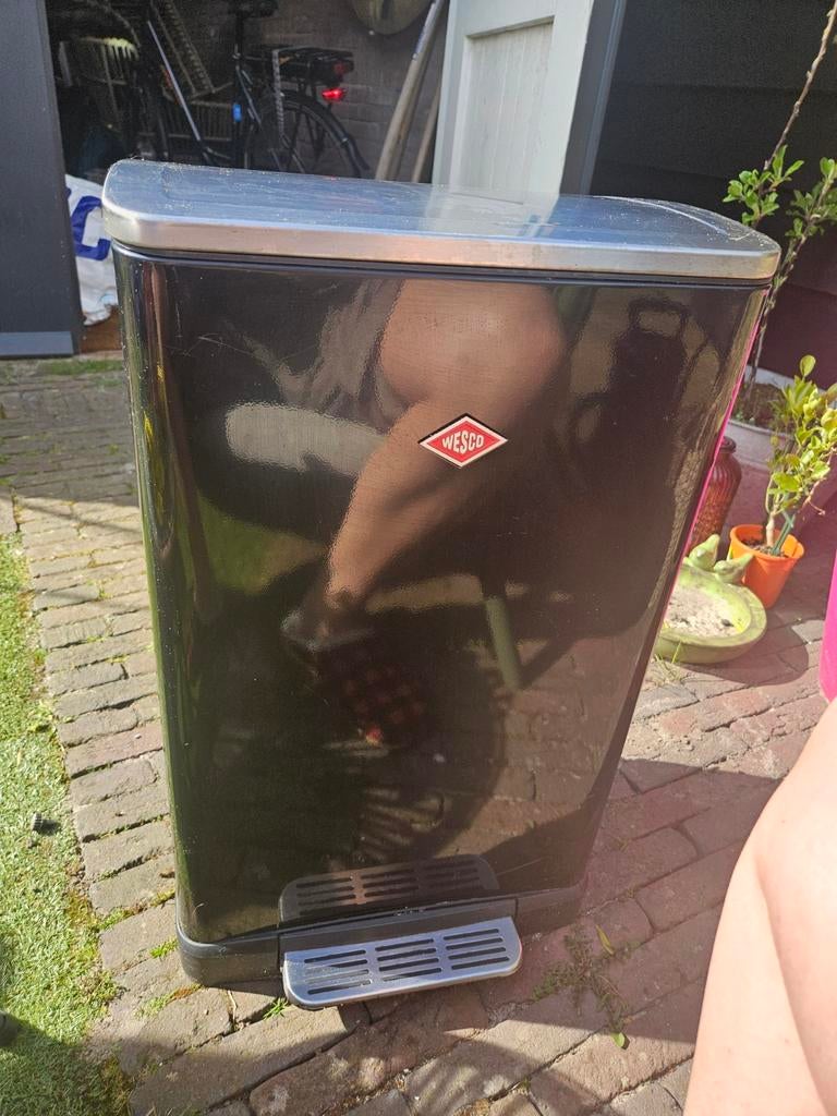 Wesco big double boy, zwart glimmend, Ophalen, Gebruikt, 40 liter of meer, Metaal
