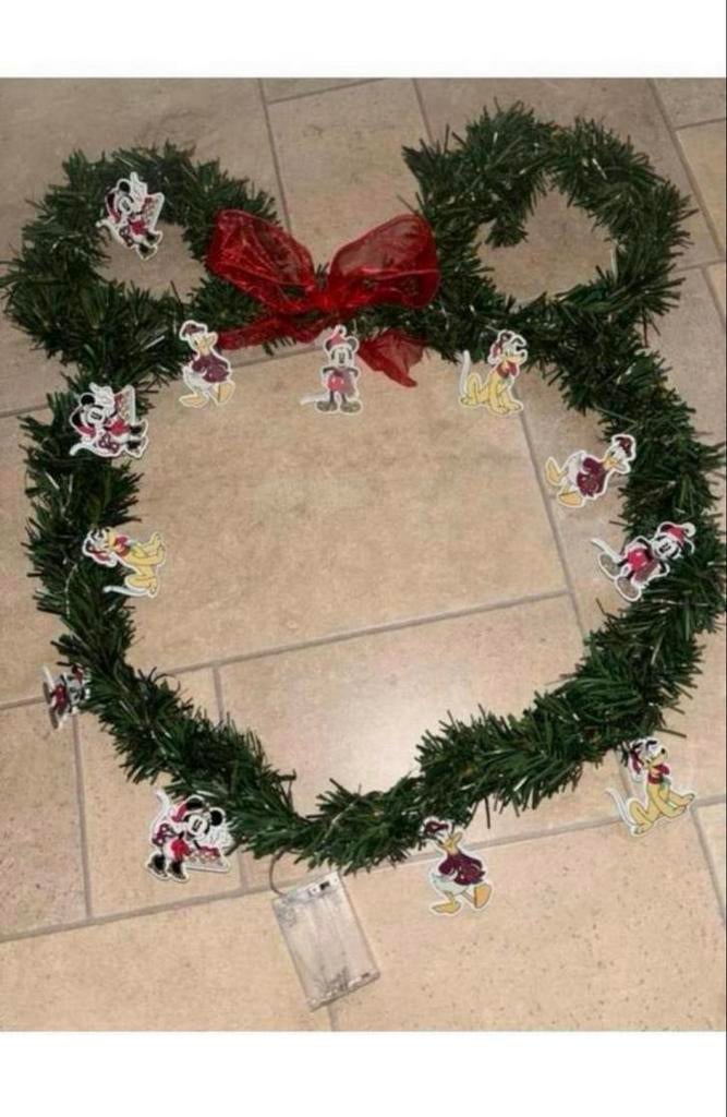 kerst krans mickey, Ophalen of Verzenden