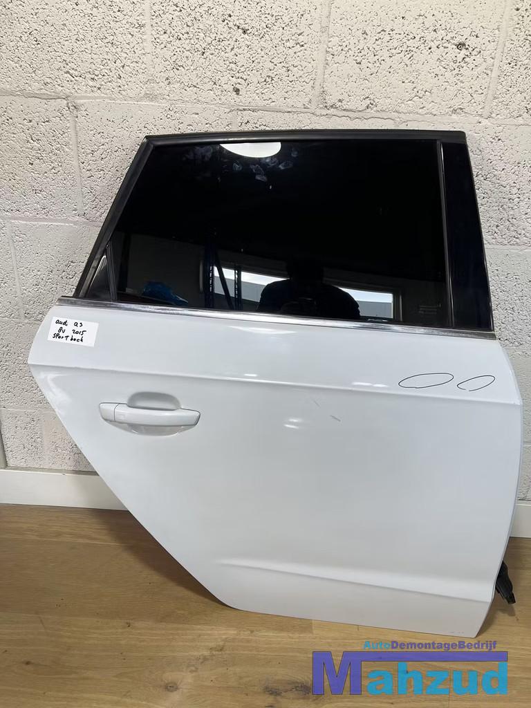 AUDI A3 8V sportback Wit rechts achter deur 2012-2020, Auto-onderdelen, Carrosserie en Plaatwerk, Gebruikt, Deur, AUDI AG, Kundenbetreuung@audi.de
