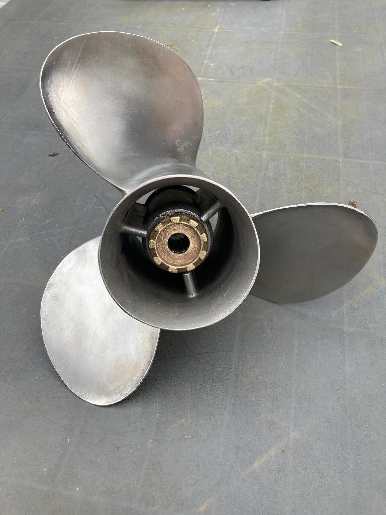 RVS schroef propeller Mercury, Mercruiser en BBM 14 x 19, Ophalen of Verzenden, Gebruikt, Motor en Techniek
