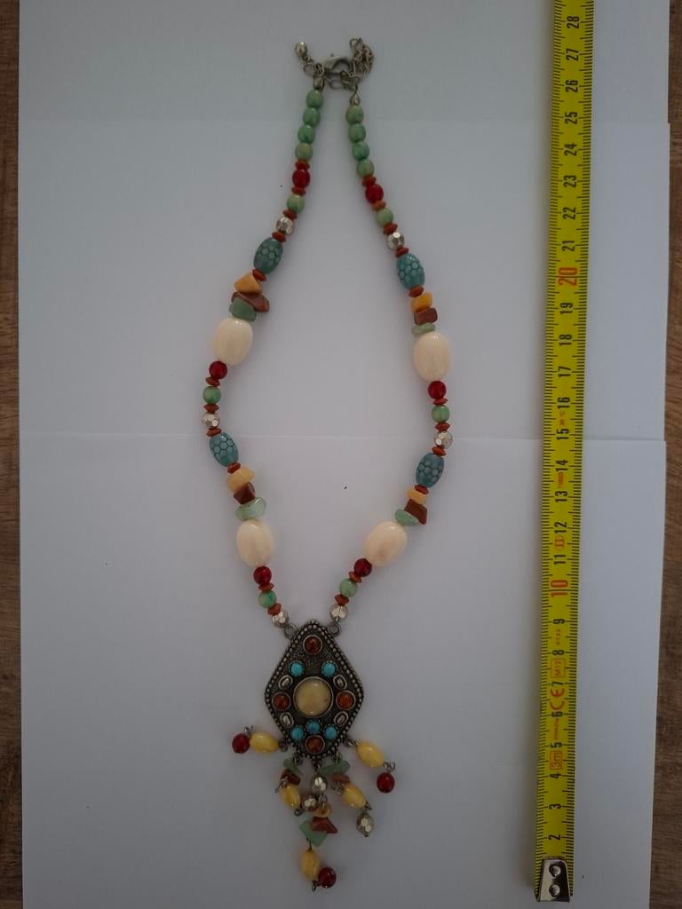 Vintage ketting met hanger, afkomstig uit erfenis, Ophalen of Verzenden