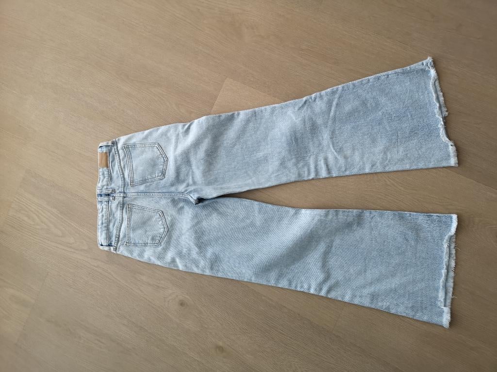 Shoeby wide leg jeans 152, Kinderen en Baby's, Kinderkleding | Maat 152, Broek, Meisje, Ophalen of Verzenden, Zo goed als nieuw