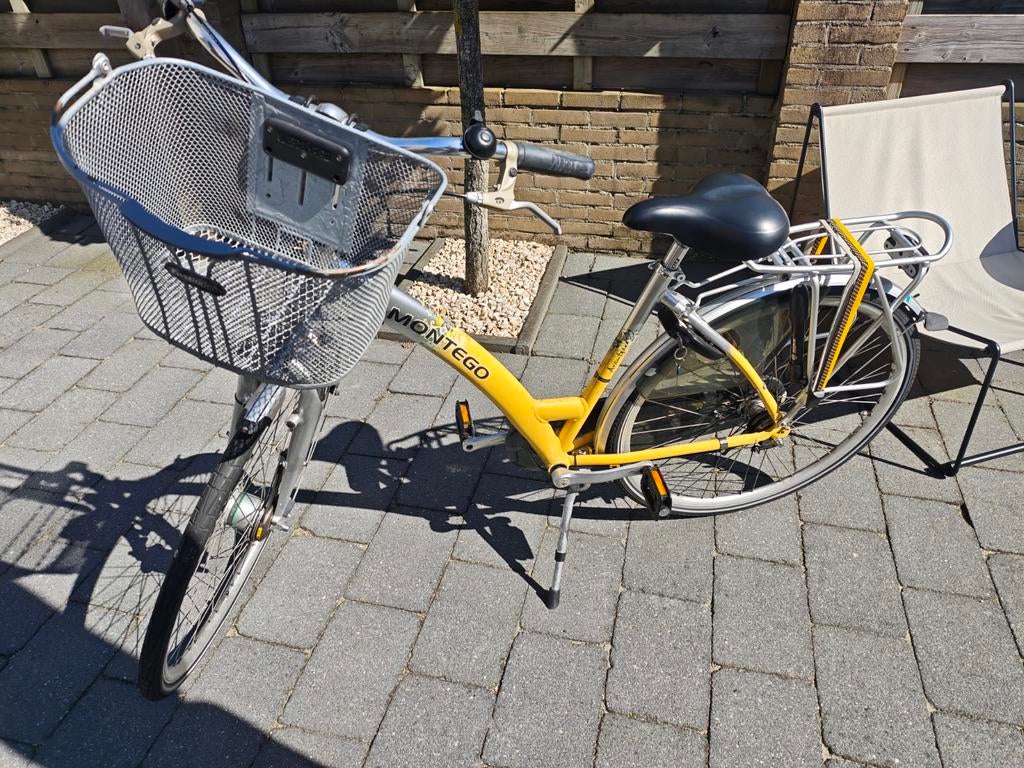 Montego damesfiets met mand, Versnellingen, Ophalen, Overige merken, 53 tot 56 cm