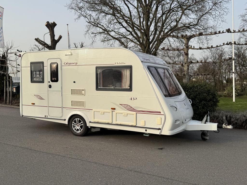 Elddis Odyssey 432 Mover,voortent, Dwarsbed, Standaardzit, Elddis, Tot en met 2