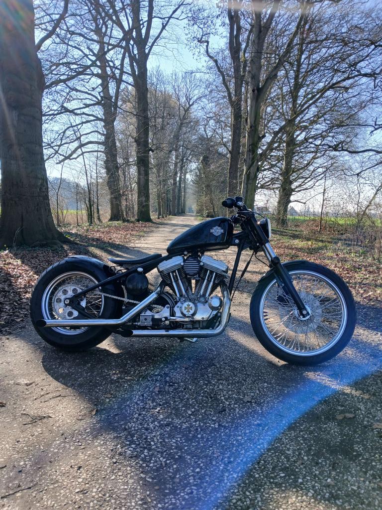 Harley-Davidson Eigenbouw Custom Chopper