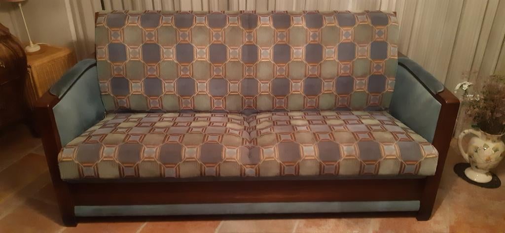 Gratis op te halen bankstel en tafel, Ophalen, Gebruikt, 75 tot 100 cm