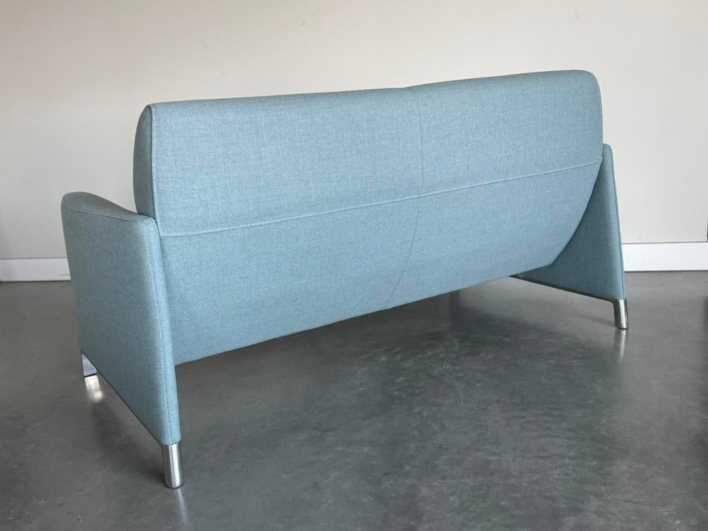 Leolux Felizia 160 cm | Lage rug | Wol | Als nieuw, Huis en Inrichting, Leolux, Leolux, 150 tot 200 cm, Tweepersoons