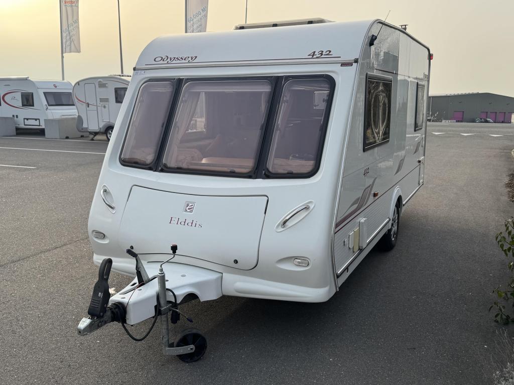 Elddis Odyssey 432 Mover,voortent, Dwarsbed, Standaardzit, Elddis, Tot en met 2