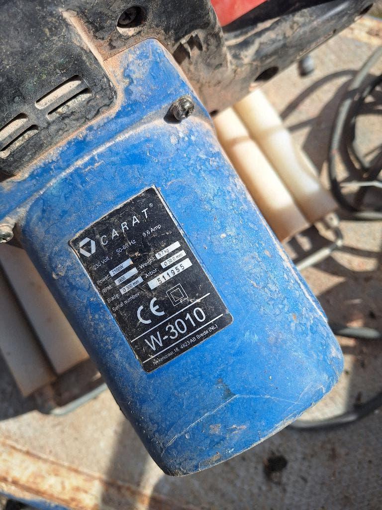 carat muurzaag, Ophalen, Gebruikt, 70 mm of meer, Overige typen