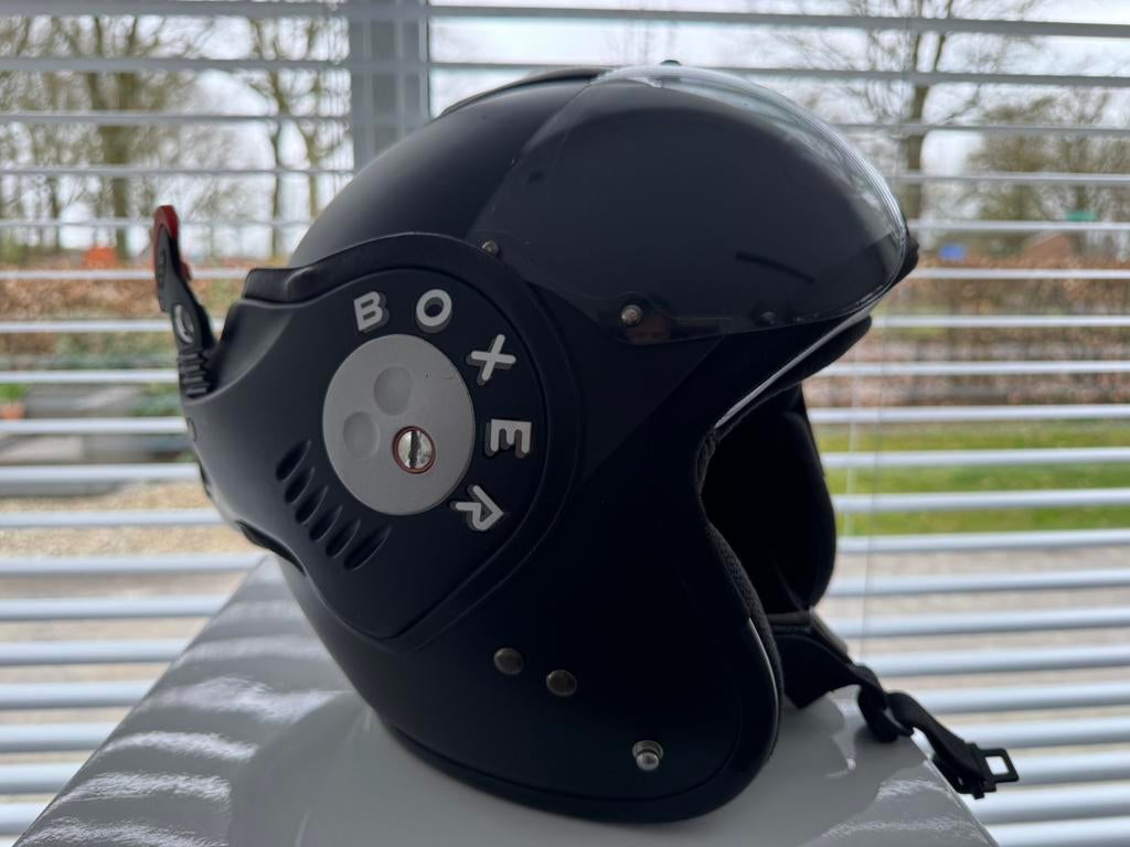 Prachtige ROOF Boxer V8 maat M 58 ( ruim ) Systeemhelm, Motoren, Kleding | Motorhelmen, Overige merken, M, Systeemhelm, Dames