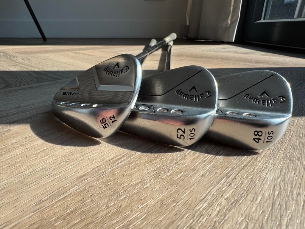 Callaway Jaws Raw wedge set 48* - 52* - 56* graden, Ophalen of Verzenden