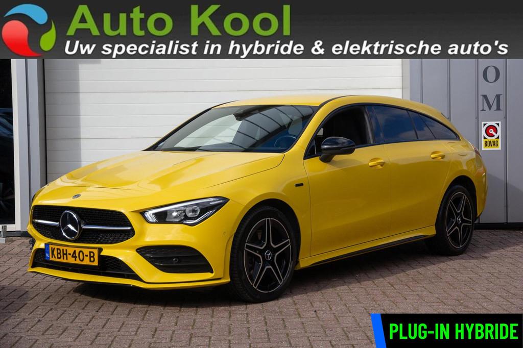 Mercedes CLA-klasse Shooting Brake 250 e PHEV AMG-Line, CLA, Gebruikt, 1650 kg, Leder en Stof