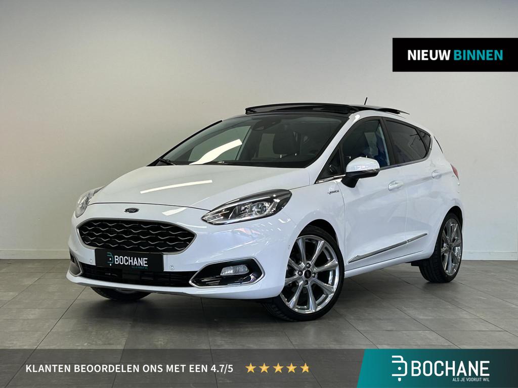 Ford Fiesta 1.0 EcoBoost Vignale Automaat | Leder | Panorama, Auto's, Ford, 101 pk, Gebruikt, Euro 6, Bedrijf