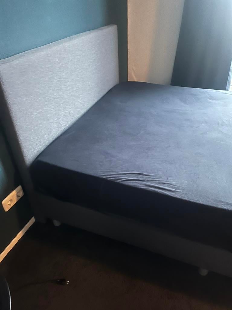 Boxspring, Huis en Inrichting, Slaapkamer | Boxsprings, Ophalen, Zo goed als nieuw, Tweepersoons