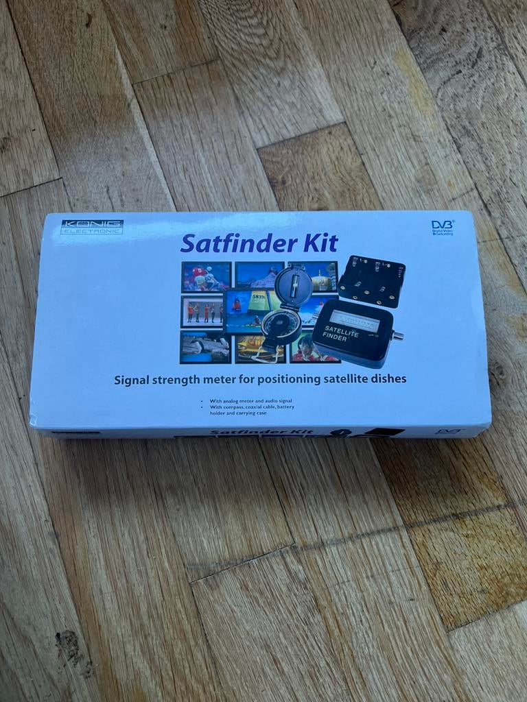 Satfinder kit, satelietvinder, Ophalen, Zo goed als nieuw, Overige merken