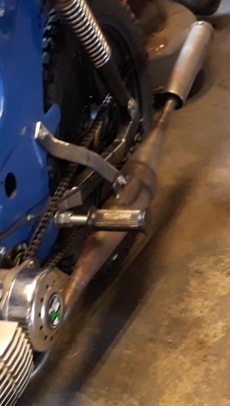 Homoet p4 psr puch blank, Ophalen, Zo goed als nieuw, Uitlaat, Puch