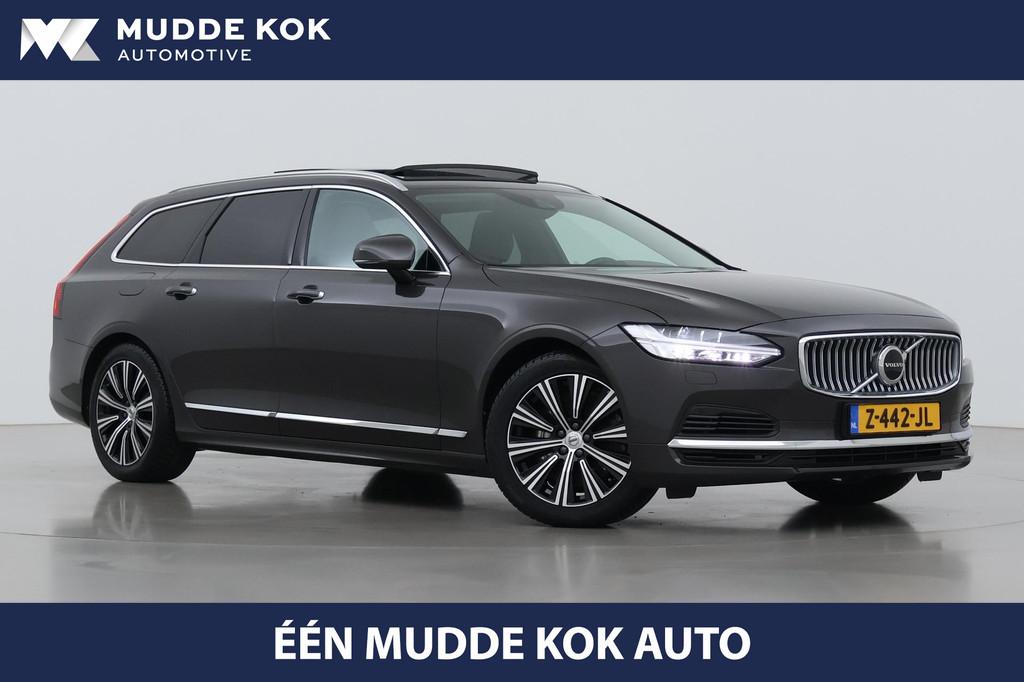 Volvo V90 T6 AWD Inscription | Panoramadak | Trekhaak | ACC, Euro 6, 4 cilinders, 1969 cc, 340 pk