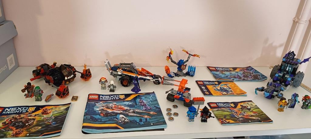 Lego partij nexo Knights, Ophalen of Verzenden, Zo goed als nieuw, Complete set, Lego