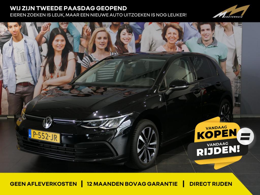 Volkswagen Golf 1.5 TSI Style - Stoel+ stuurverwarming - Tre, Stof, 4 cilinders, Zwart, Bedrijf