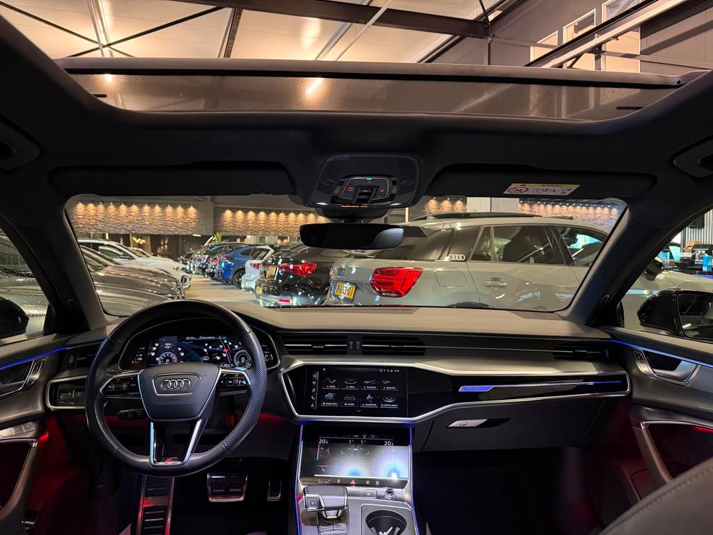 Audi A6 Avant 55 TFSI e quattro Competition|3X S-Line|PANO|V, Auto's, Audi, Automaat, Adaptive Cruise Control, Gebruikt, Euro 6