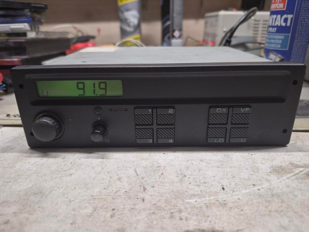 VW golf 1 en 2 radio oldtimer, Audio, Tv en Foto, Radio's, Ophalen of Verzenden