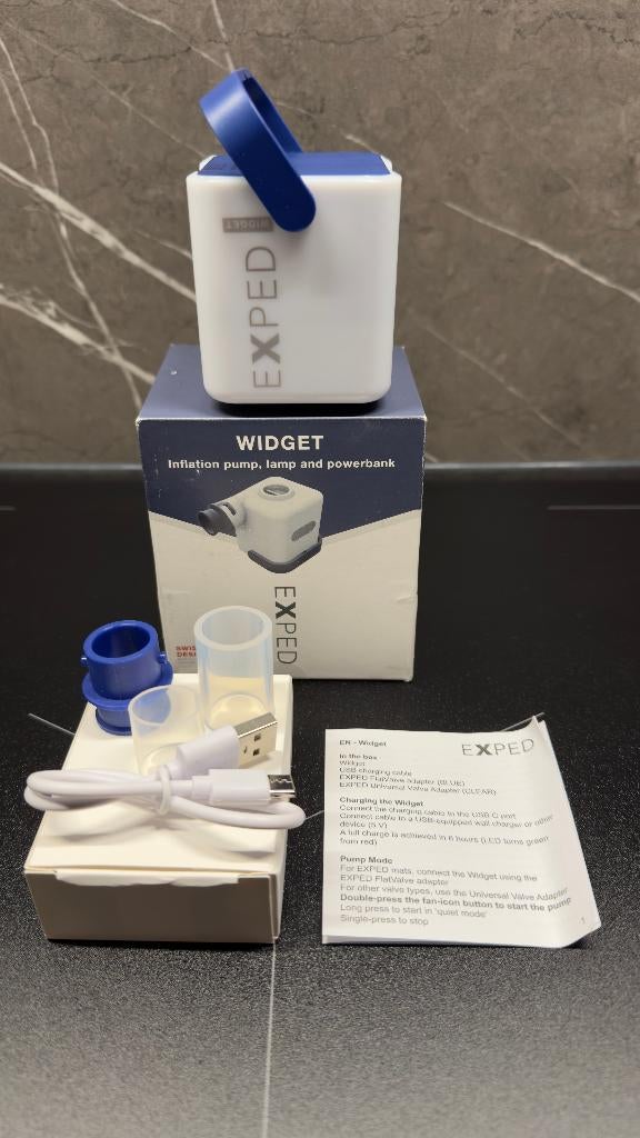 Exped Wildget pump/pomp, Ophalen of Verzenden, Nieuw