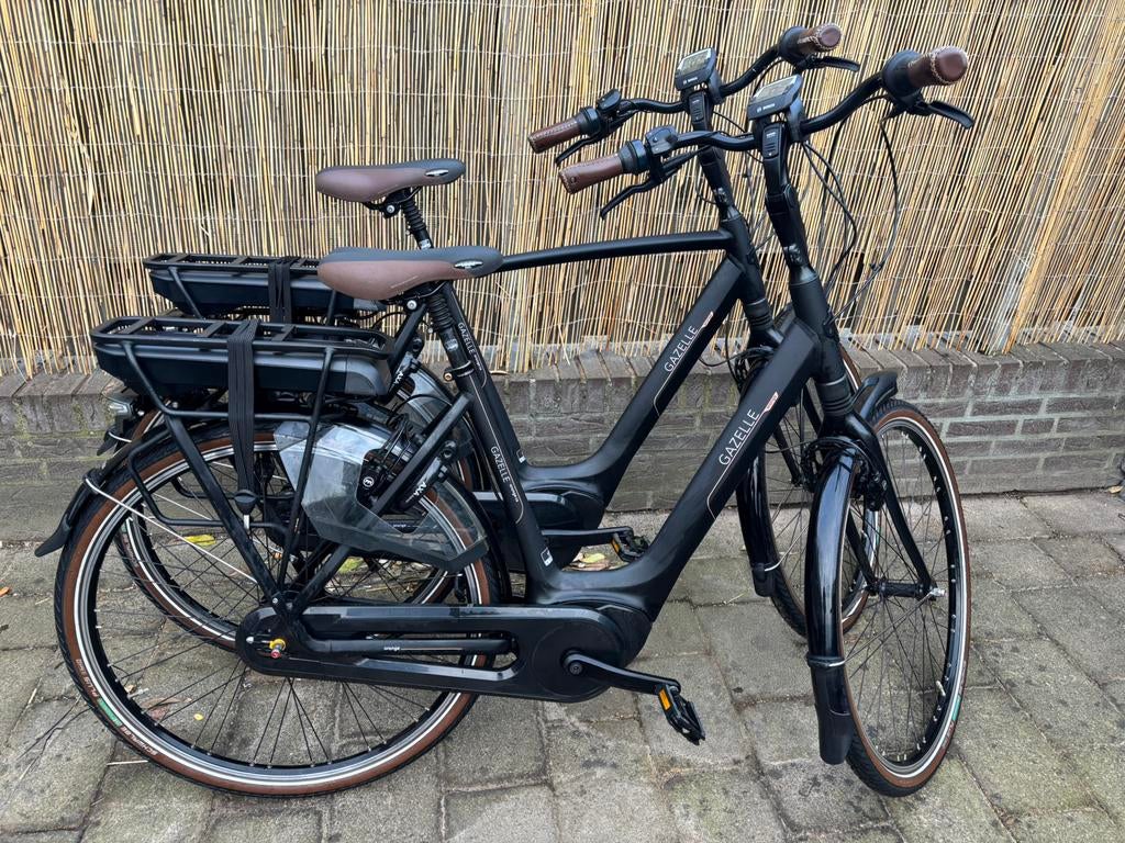 GAZELLE ORANGE C8 HMB set E-Bikes H61/D53cm     “400wh accu, Ophalen of Verzenden, Zo goed als nieuw, Gazelle