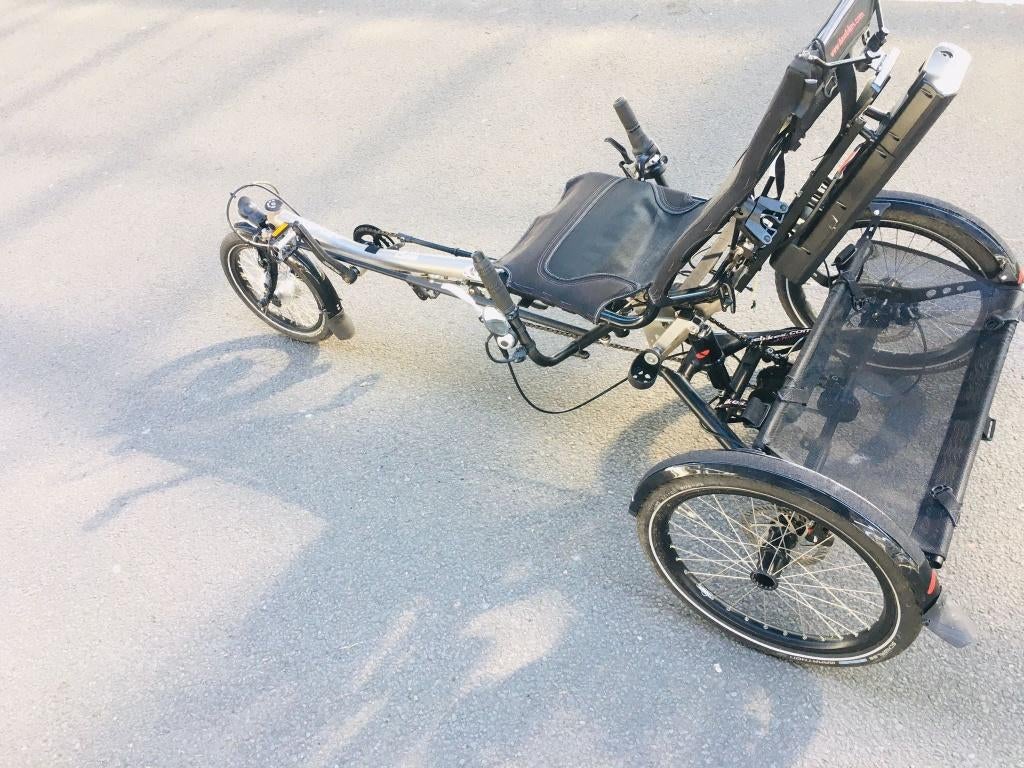 Hase lepus Electrische Ligfiets Driewielfiets aangeboden, Ophalen of Verzenden, Gebruikt, Overige merken