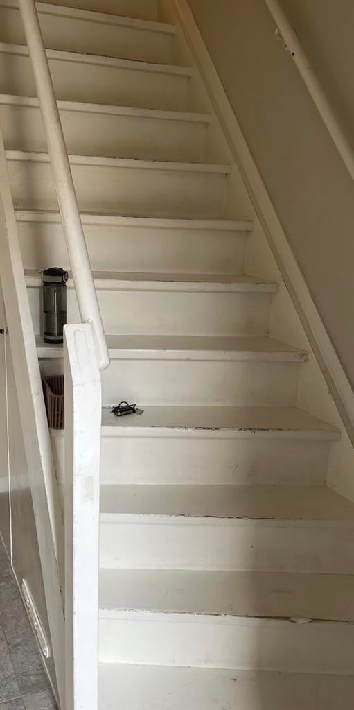 GEZOCHT: traprenovatie laminaat, Doe-het-zelf en Verbouw, Ladders en Trappen, Ophalen of Verzenden