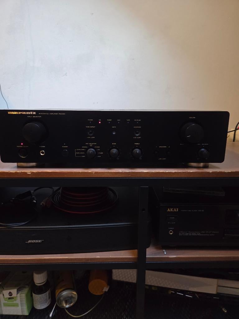 Marantz PM-4000 versterker, Marantz, Ophalen of Verzenden, Zo goed als nieuw, Minder dan 60 watt