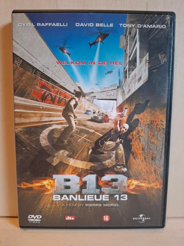 Banlieue 13 - Franse Actie Film - DVD, Cd's en Dvd's, Vanaf 16 jaar, Ophalen of Verzenden, Zo goed als nieuw, Actie