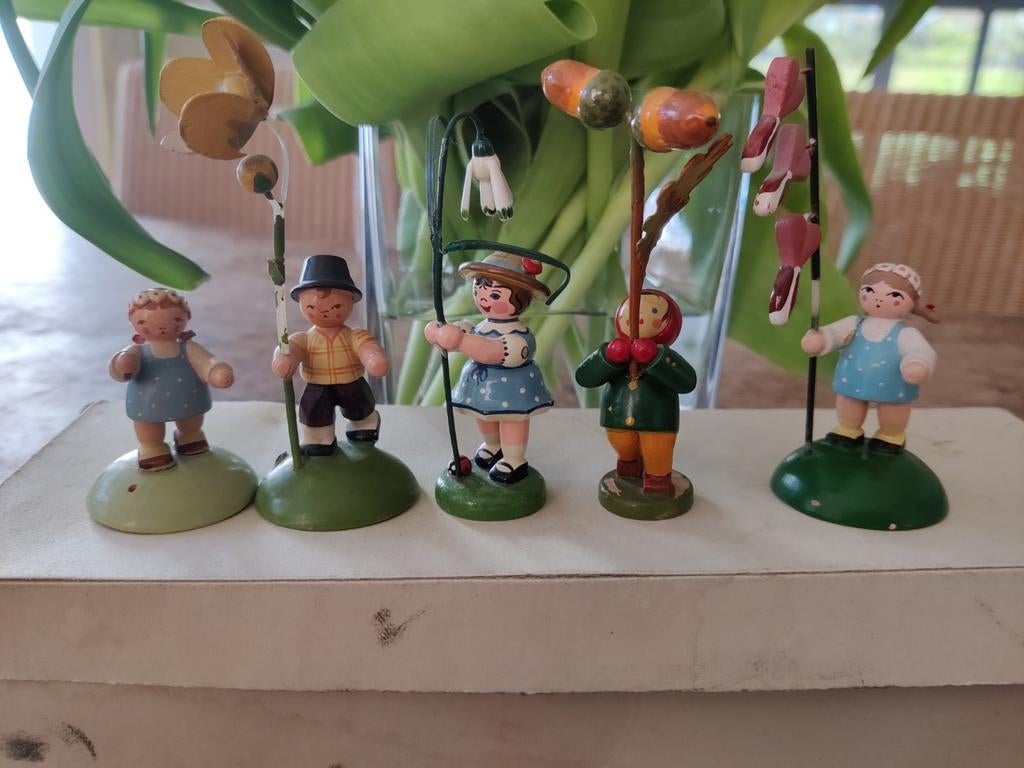 Bloemenkinderen erzgebirge, Diversen, Ophalen of Verzenden