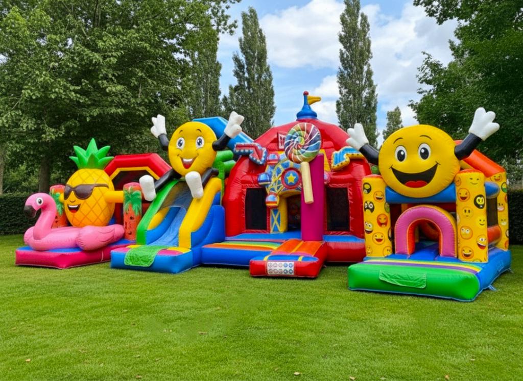 Springkussen huren in Drenthe, Groningen en Friesland, Ophalen, Nieuw, Overige