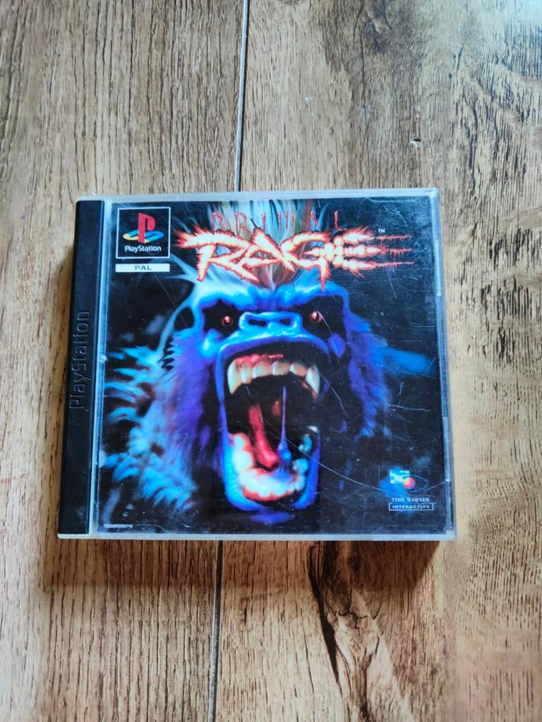PS1 spel - Primal Rage, Spelcomputers en Games, Games | Sony PlayStation 1, Avontuur en Actie, 1 speler, Ophalen of Verzenden